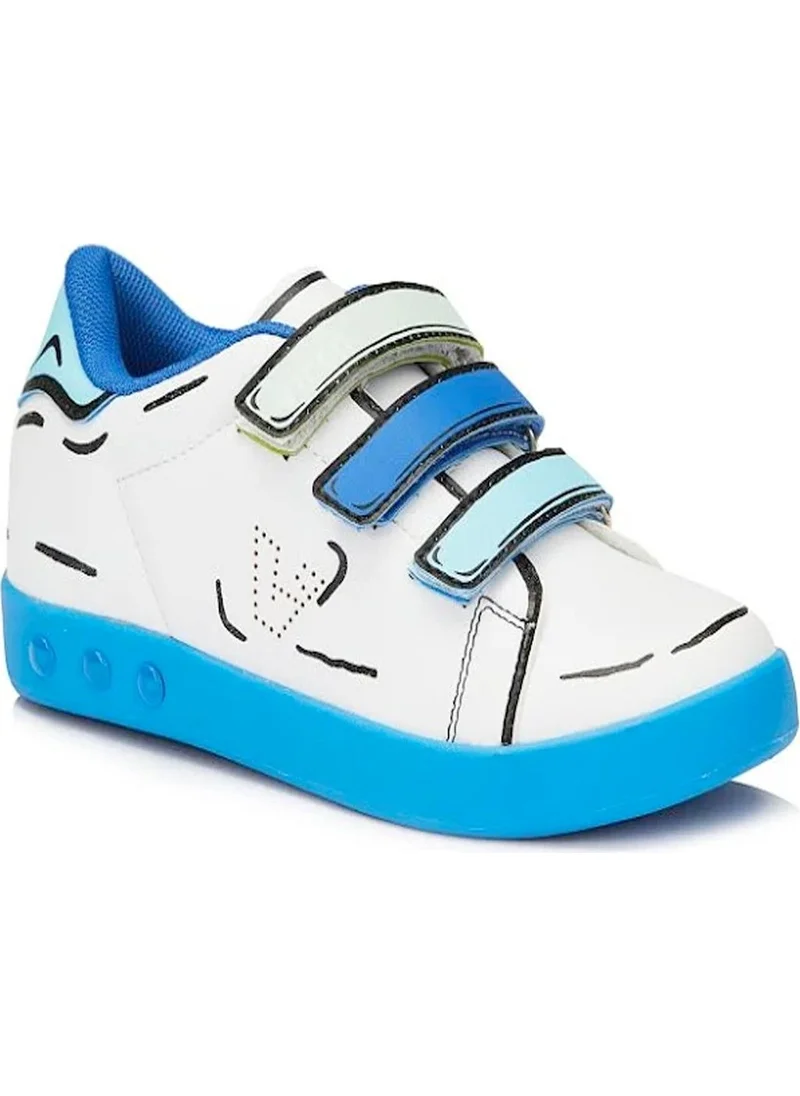 فيكو 313-F22Y-153 Picasso Unisex Children's Daily Lighted Sports Shoes