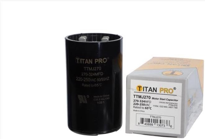 Diversitech Packard TTMJ270 Titan Pro Start Capacitor 220250V 270324 MFD  - Image 5