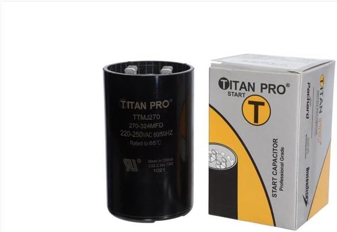 Diversitech Packard TTMJ270 Titan Pro Start Capacitor 220250V 270324 MFD  - Image 4