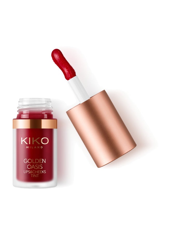 KIKO MILANO - Golden Oasis Lips And Cheeck Tint  01 - Image 1