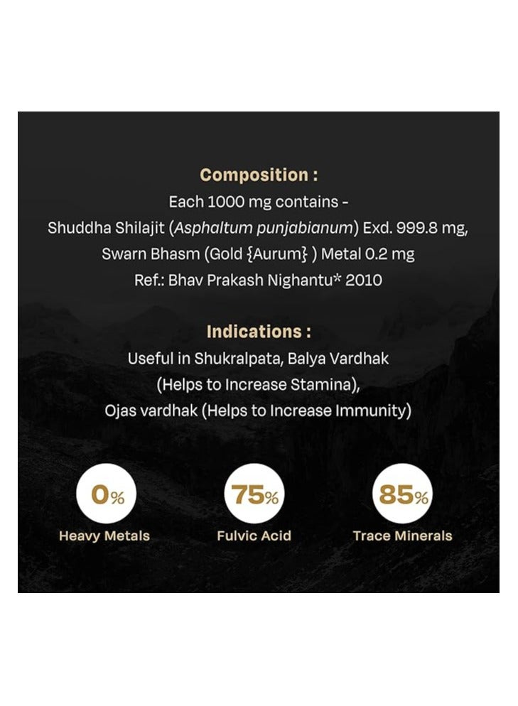 Auric Shilajeet Gold Resin 20g (Pack of 3) - Image 4