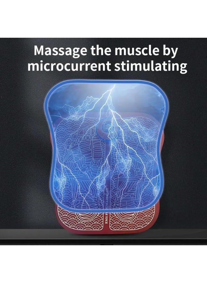 SAFENHAND Electric Foot Massagers Mat USB Charging EMS Foot Massage Muscle Relaxation Feet Pain Relief Massage Acupoint Stimulatior Tool - Image 2