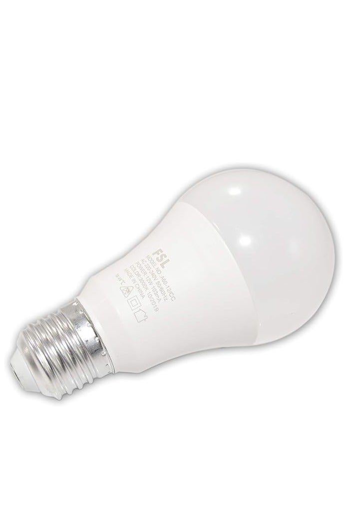 FSL LED Bulb A60 12W E27 AC220-240V (Pack of 3) (White 6500K) - Image 4