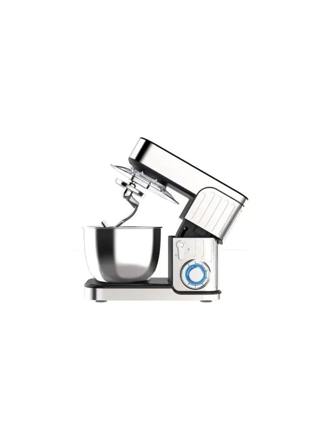 Black & White Stand Mixer, 7.5 Liter, 1600 Watt, Silver - SV-7560D