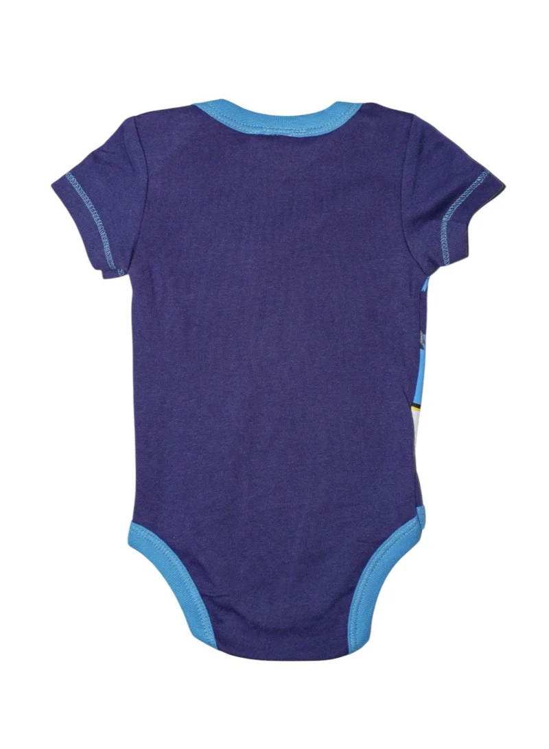 بمبىمىشى Bambimici Royal Blue Printed Onesie Short Sleeve