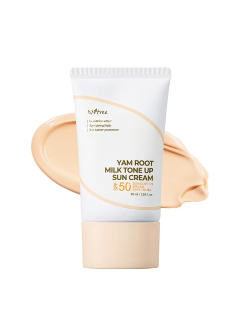 Isntree - Yam Root Milk Tone Up Sun Cream - 50ML