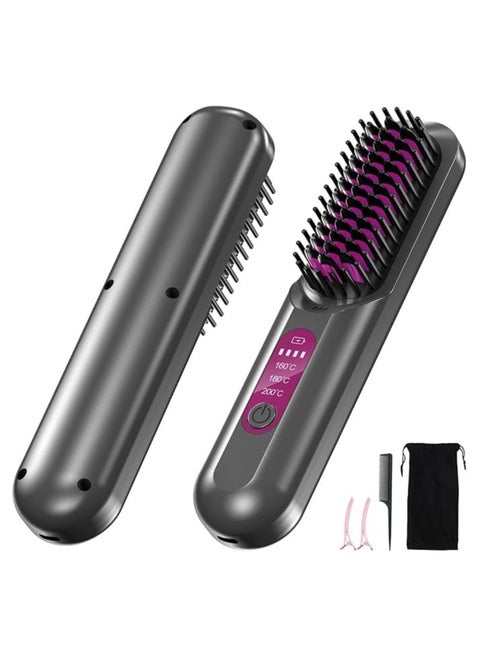 Solaf Cordless Hair Straightener Brush Is The Perfect Choice For Perfect Hair