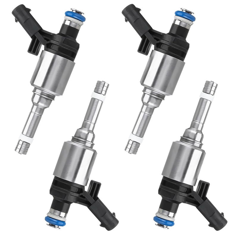 06H906036G 4pcs Fuel Injectors Compatible with Audi A3 A4 A5 A6 Q3 Q5 TT Volkswagen CC EOS GTI Tiguan Passat Jetta 20L 06H906036G