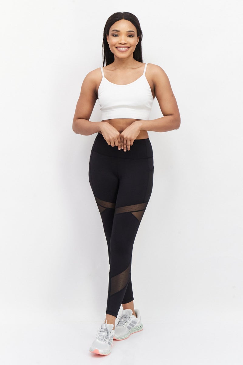 Adidas Women Tight Fit Training Leggings, Black - Image 4