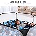 Heopeis Kids Ball Pit Large Pop Up Toddler Ball Pits 47inches Play Tent for Toddlers Girls Boys for IndoorOutdoor Play Tent with Carry Tote Balls Not Included Black - Image 4