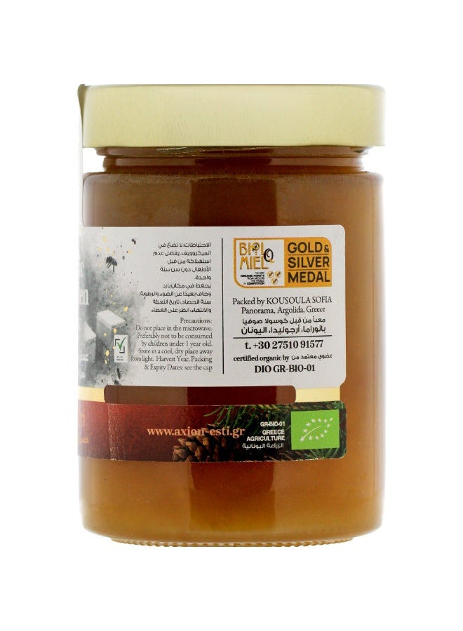 Axion Esti Organic Fir Golden Honey 450g | Raw Greek Fir Honey | BIO MIEL Gold & Silver Medal - Image 2