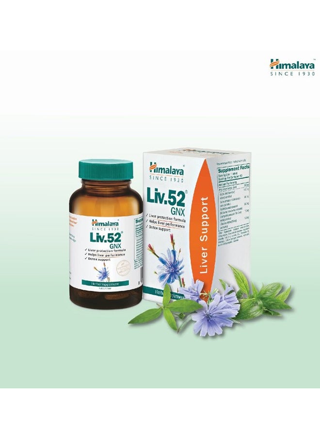 Himalaya Liv52 Gnx Tabs 60'S Liver Support  - Image 1