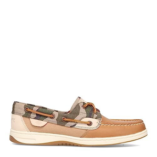 Sperry Womens Bluefish Camouflage Boat Flats Casual - Brown - Size 6 M - Image 2