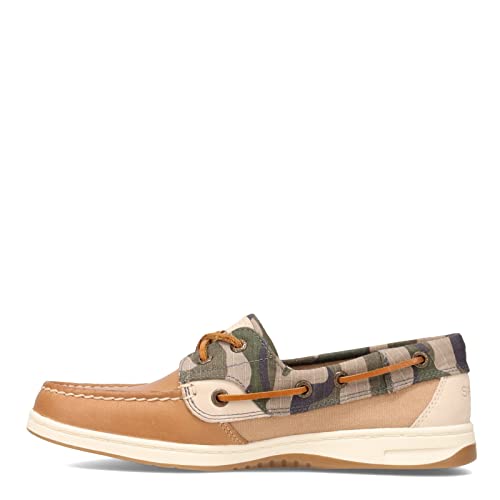 Sperry Womens Bluefish Camouflage Boat Flats Casual - Brown - Size 6 M - Image 4
