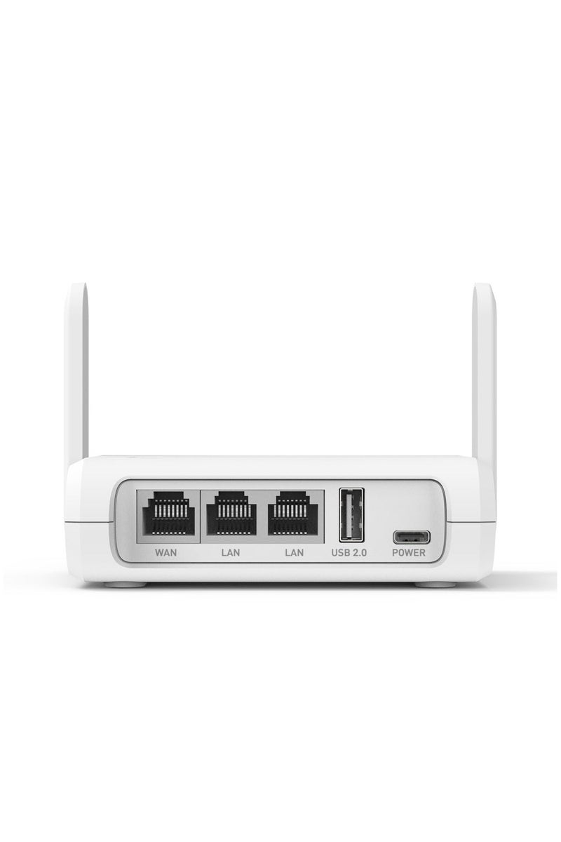 GL.iNet GL-SFT1200 (Opal) Secure Travel WiFi Router, AC1200 Dual Band Gigabit Ethernet Wireless Network, IPv6 USB 2.0, Repeater Bridge Access Point Mode, Router for Public Use, Easy Setup with Guide