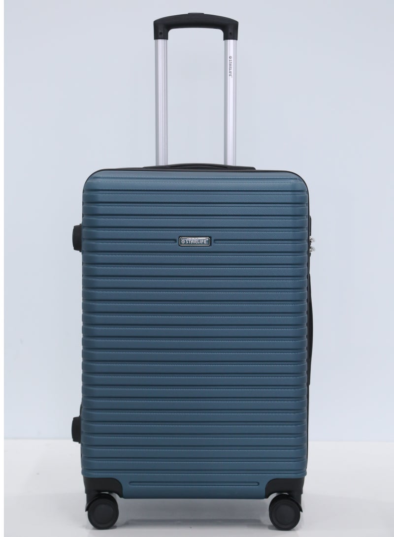 STARLIFE 3 Piece ABS Hard side Trolley Luggage Set Spinner Wheels with Number Lock - Image 2