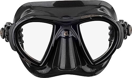 Cressi Nano 2-Lens Masks, Black/Black - Image 2