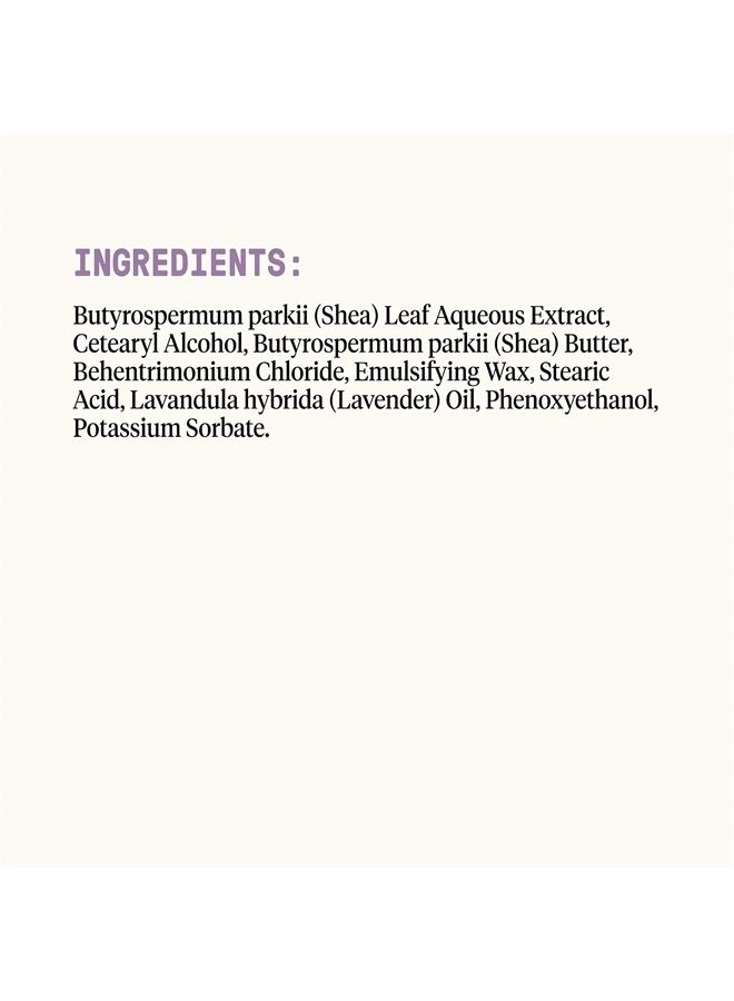 Alaffia EveryDay Shea Conditioner - Normal to Very Dry Hair, Moisturizing Support to Balance pH for Protected, Luxurious Locks with Shea Leaf and Butter, Fair Trade, Lavender, 16 Fl Oz - Image 3
