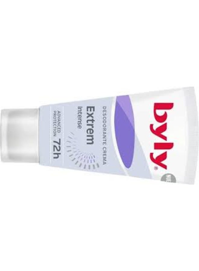 Byly Extrem Intense 72H Deodorant Cream 50ml - Image 2