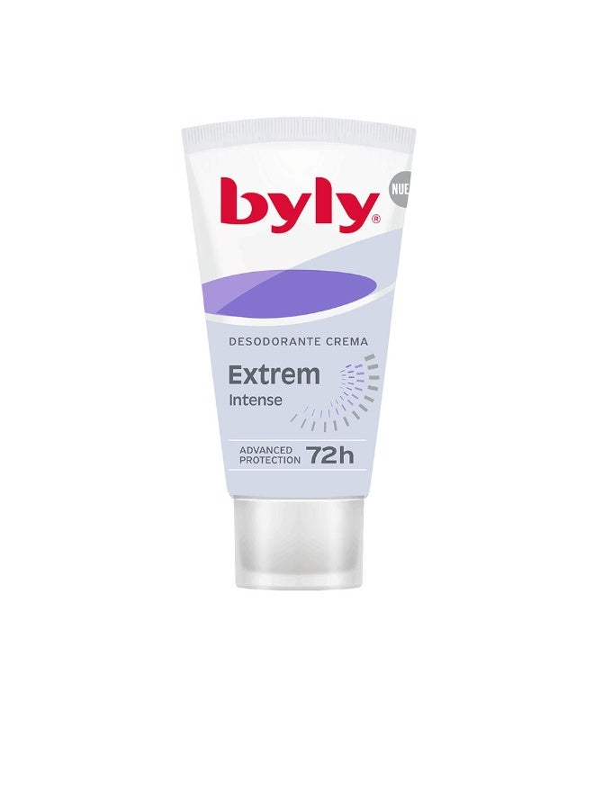 Byly Extrem Intense 72H Deodorant Cream 50ml - Image 1
