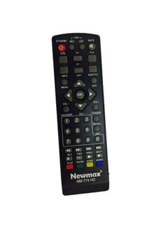 Newmax Nm-774 Mini Hd Satellite Receiver Remote Control Black 