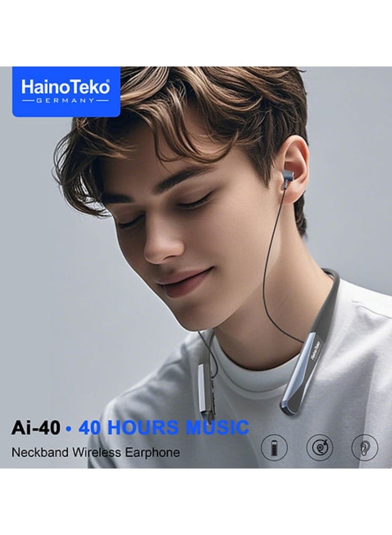 Haino Teko Wireless Bluetooth Headphones with AI Voice Control - Image 2