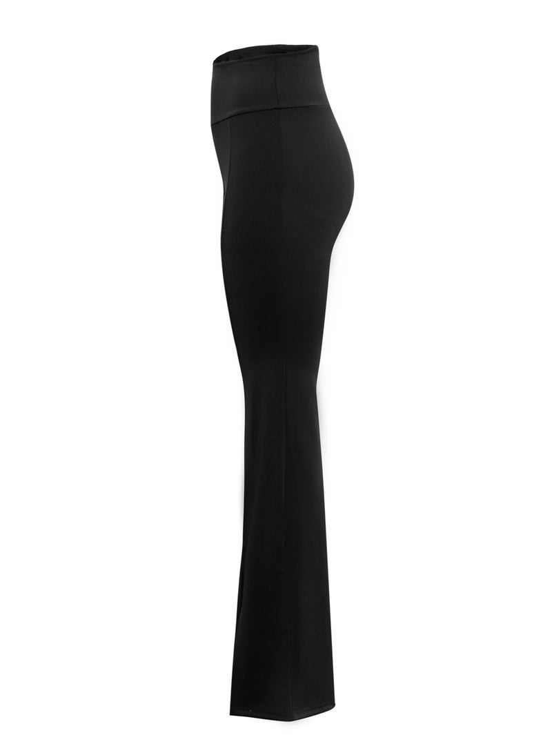 KnoWear Fashion Flared Leggings-Ultimate Sculpting Compressive  - Image 4