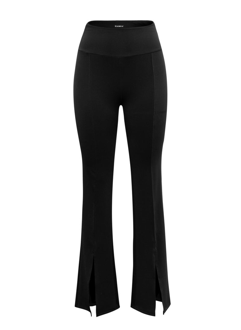 KnoWear Fashion Flared Leggings-Ultimate Sculpting Compressive  - Image 2