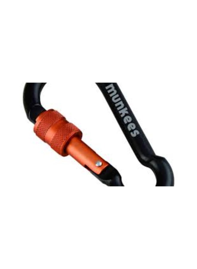 Munkees PEAR SHAPE CARABINER WITH SCREW LOCK 8X80MM - Image 2