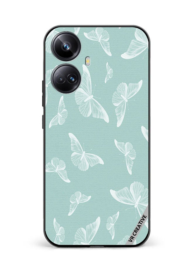 VR CREATIVE Protective Case Cover For Realme 10 Pro Plus Butterfly Design Multicolour - Image 1