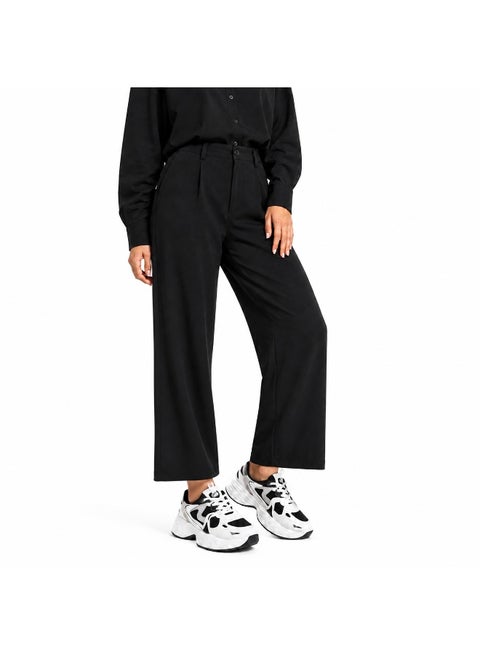 Women’s Athletic Lace-Up Sneakers – Modern Layered Walking Shoes with Mesh Panels, Padded Collar and Chunky Sole
