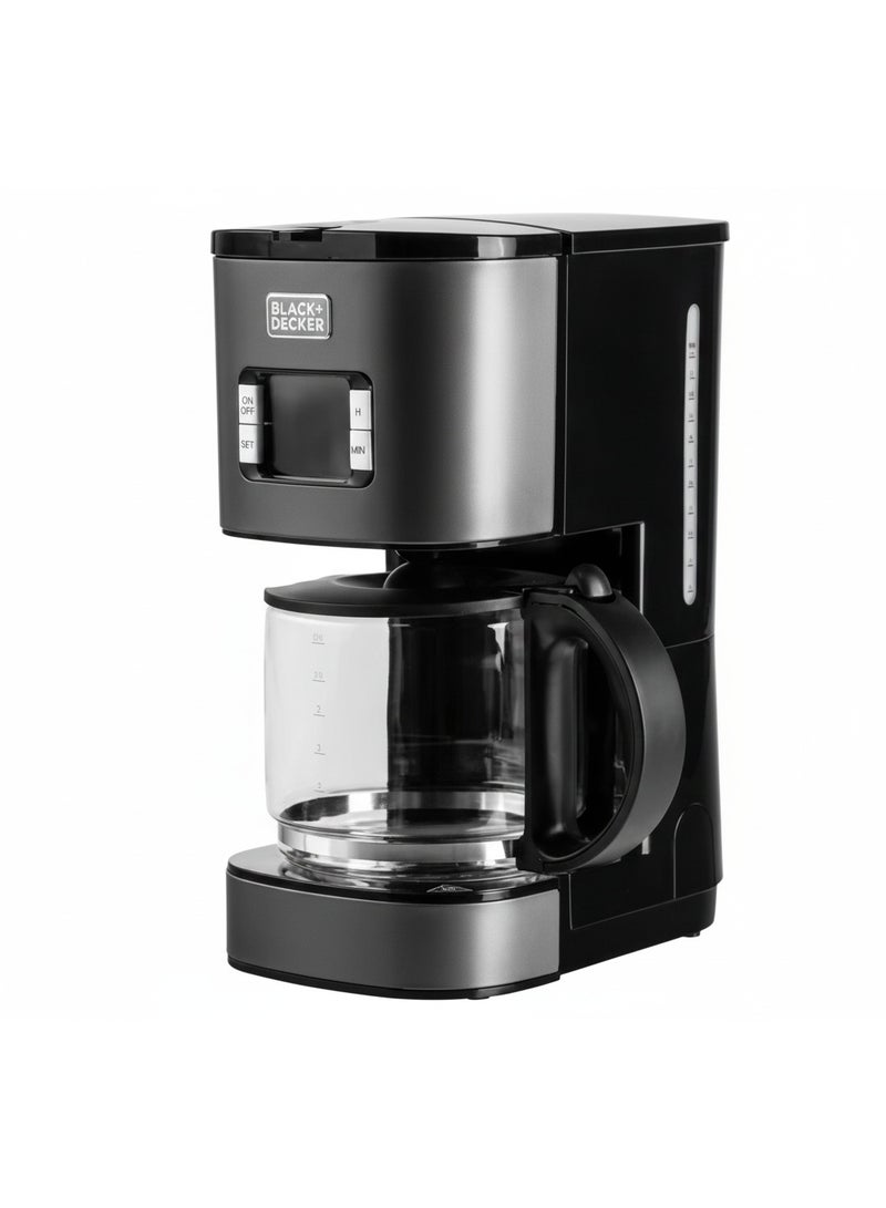 BLACK+DECKER Black & Decker Coffee Maker SSCM125-B5, Black 1.25 L 800 W SSCM125-B5, grey - Image 2