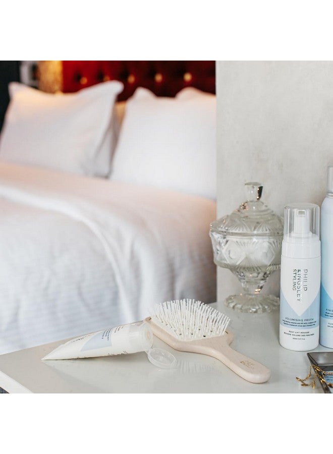 فيليب كينجزلي فرشاة شعر مجداف بفتحات تهوية لفك تشابك الشعر وتجفيفه وتصفيفه وتصفيفه بشعر طويل وسميك ناعم ومستقيم ومضاد للكهرباء الساكنة - Image 2