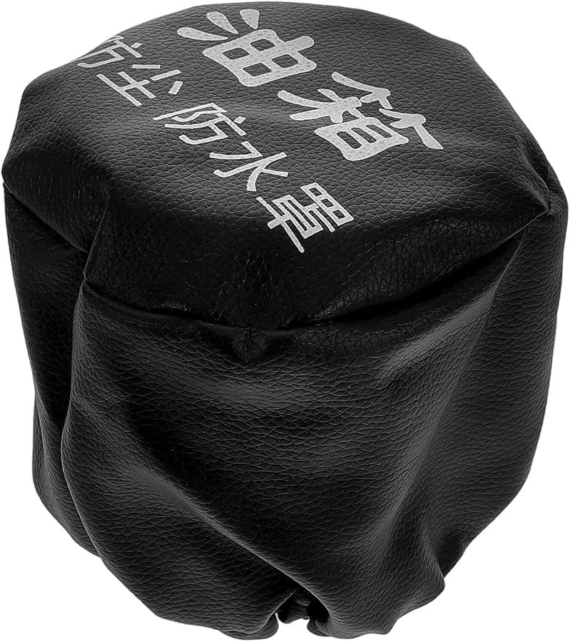 Universal Black Fuel Tank Cap Cover Waterproof Dustproof Seal For Trucks Automotive - Image 1