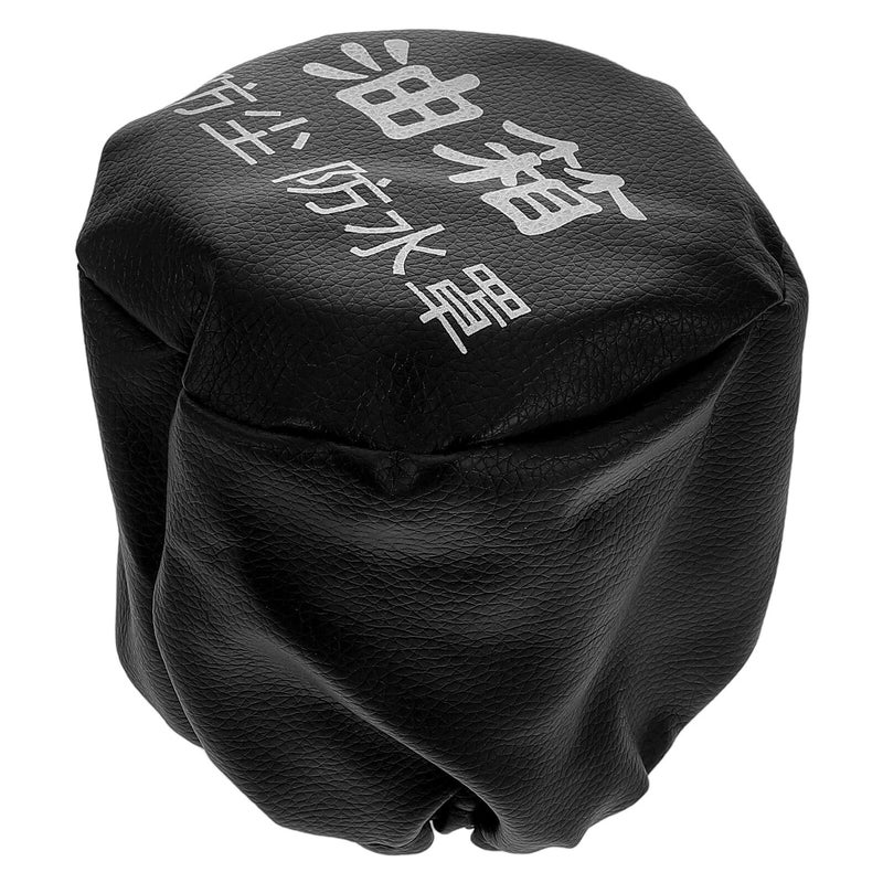 Universal Black Fuel Tank Cap Cover Waterproof Dustproof Seal For Trucks Automotive - Image 2