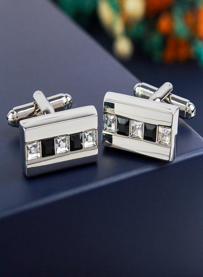 Peluche The Crystal Bling Cufflinks for Men - Image 2