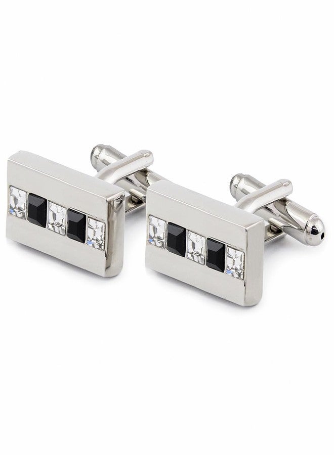 Peluche The Crystal Bling Cufflinks for Men - Image 1