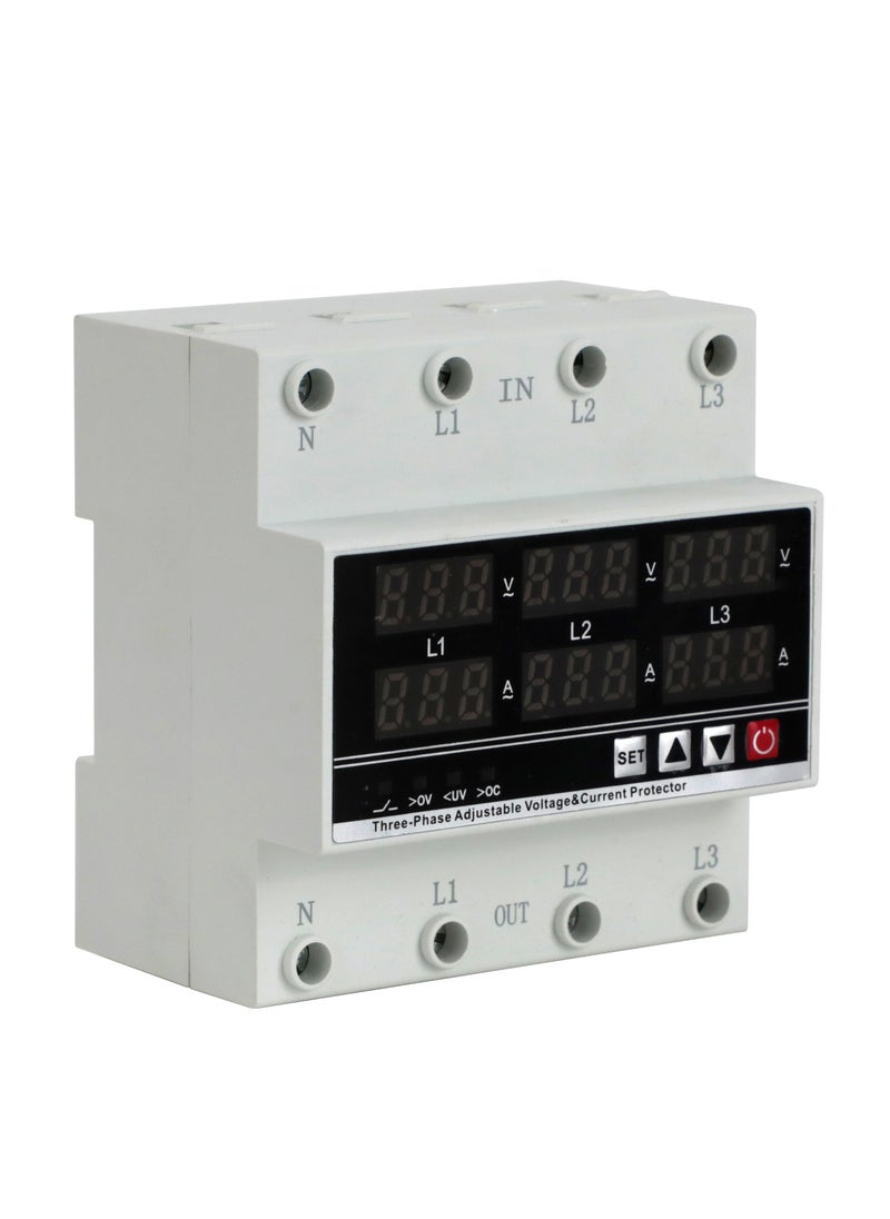 Suntree Over/Under Voltage Protector Circuit Breaker 4 Pole 380V 80A  - Image 1