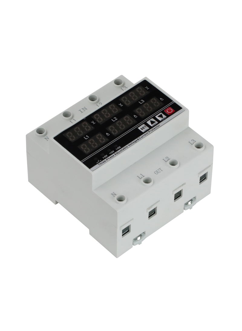Suntree Over/Under Voltage Protector Circuit Breaker 4 Pole 380V 80A  - Image 3