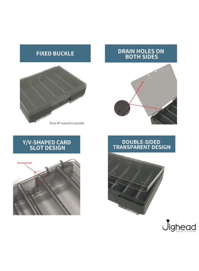 MEIBO Mebao MBD4-0206 Double-sided Tackle Box|18mm - Image 4