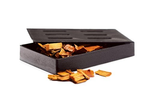 GrillPro صندوق مدخن من الحديد الزهر GrillPro 00150 ، أسود ، 5" طول × 1.5" ارتفاع × 8" عرض - Image 2