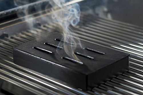GrillPro صندوق مدخن من الحديد الزهر GrillPro 00150 ، أسود ، 5" طول × 1.5" ارتفاع × 8" عرض - Image 4