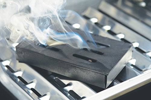 GrillPro صندوق مدخن من الحديد الزهر GrillPro 00150 ، أسود ، 5" طول × 1.5" ارتفاع × 8" عرض - Image 5