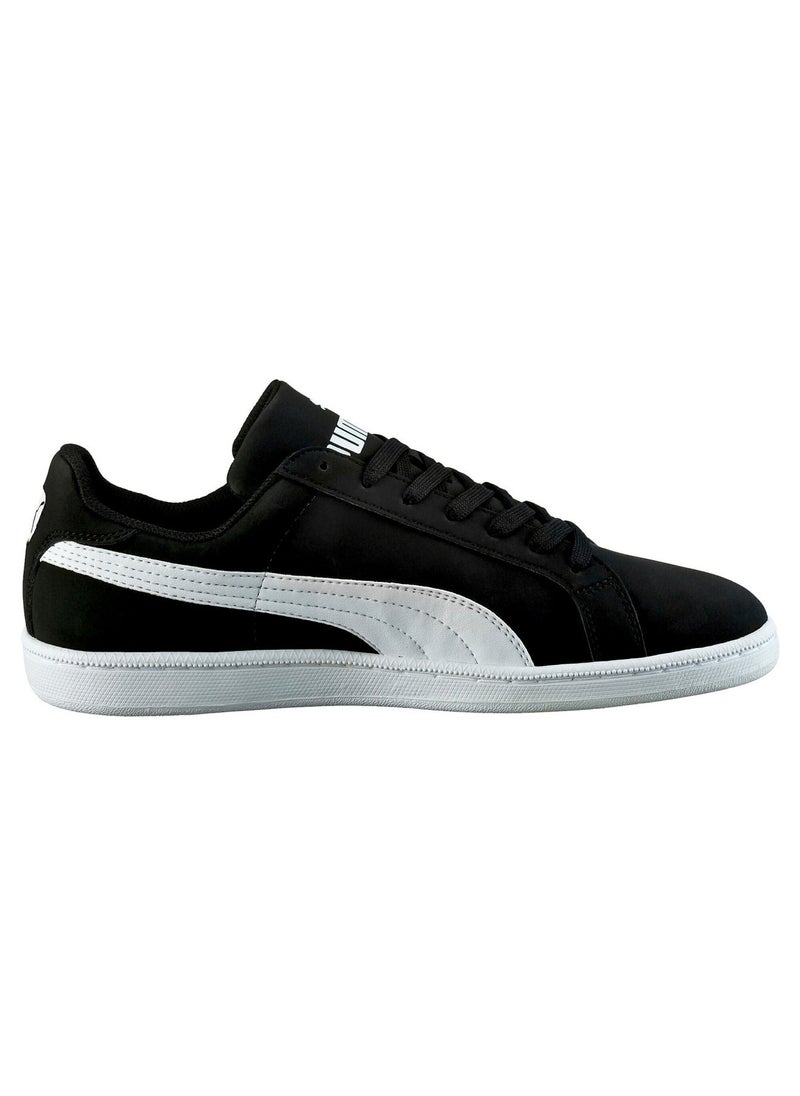 PUMA Smash Buck Unisex Black Casual Lace Up Sneakers - Image 2
