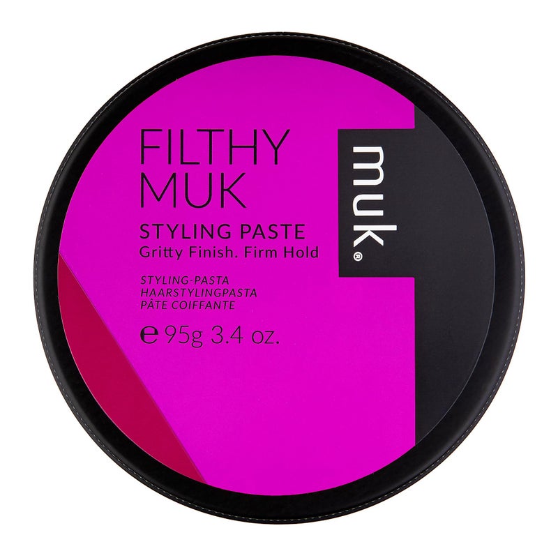 MUK. Haircare Filthy Gritty Finish Styling Paste, Hair Product, Hair Paste For Men, Firm Hold, Gritty Finish, Medium Shine - 3.4oz - Image 1