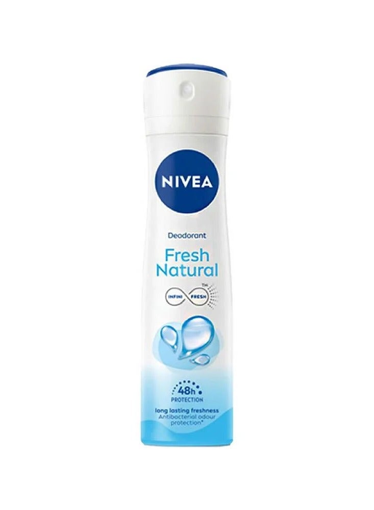 نيفيا مزيل عرق بخاخ فريش ناتشورال - 200 مل - Image 1