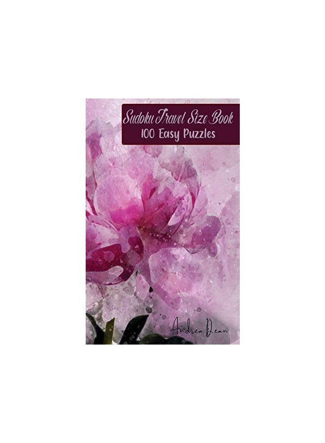 Sudoku Travel Size Book 100 Easy Puzzles Andrea Dean Pocket Size For On The Go Sudoku Fun