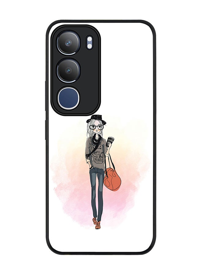 Stylizedd For vivo Y19s / Y19s Pro Case,Slim fit Camera Protection, Shockproof Thin Phone cover  - Fashionista