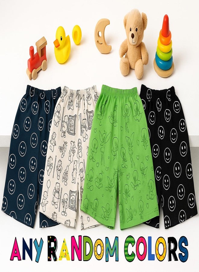 Cortica Kids' Cotton Shorts Combo Pack - Stylish & Comfortable Shorts for Boys, Girls & Kids (Pack of 3 Random Colors & Prints) Multicolour - Image 4