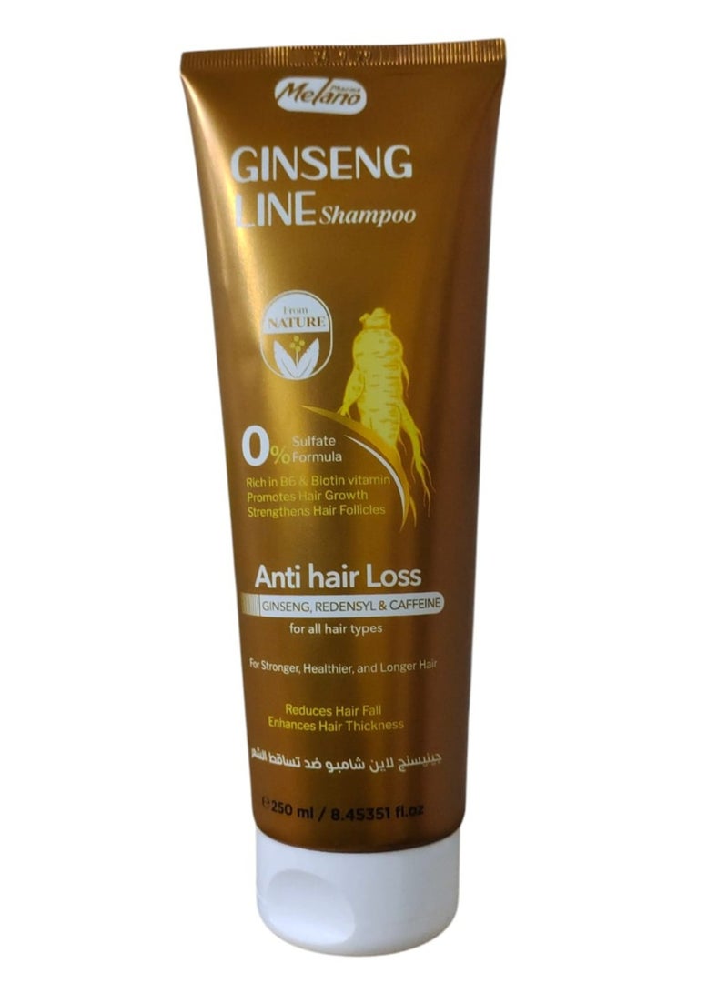 Melano Pharma Ginseng Line Shampoo Anti Hair Loss 250ml